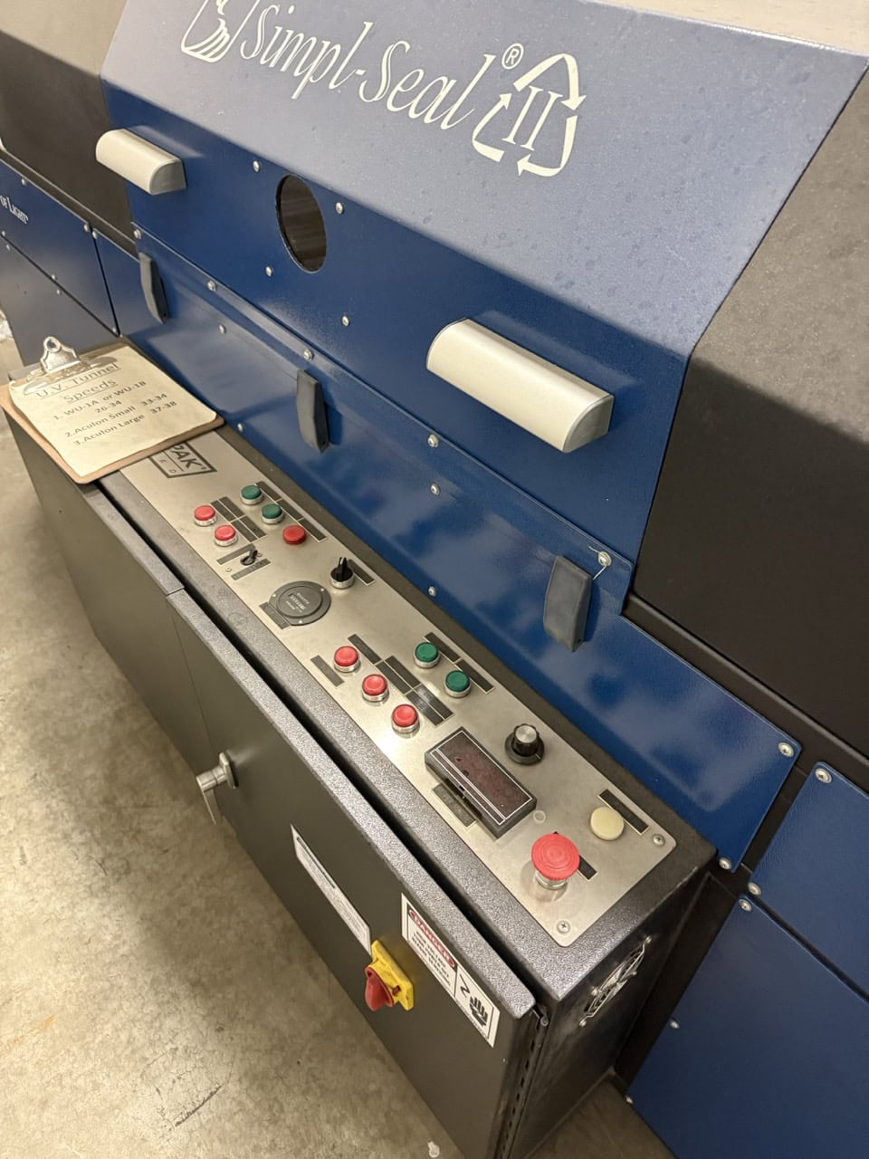 Simpl Seal II Model 251300C UV Curing Tunnel - Image 4