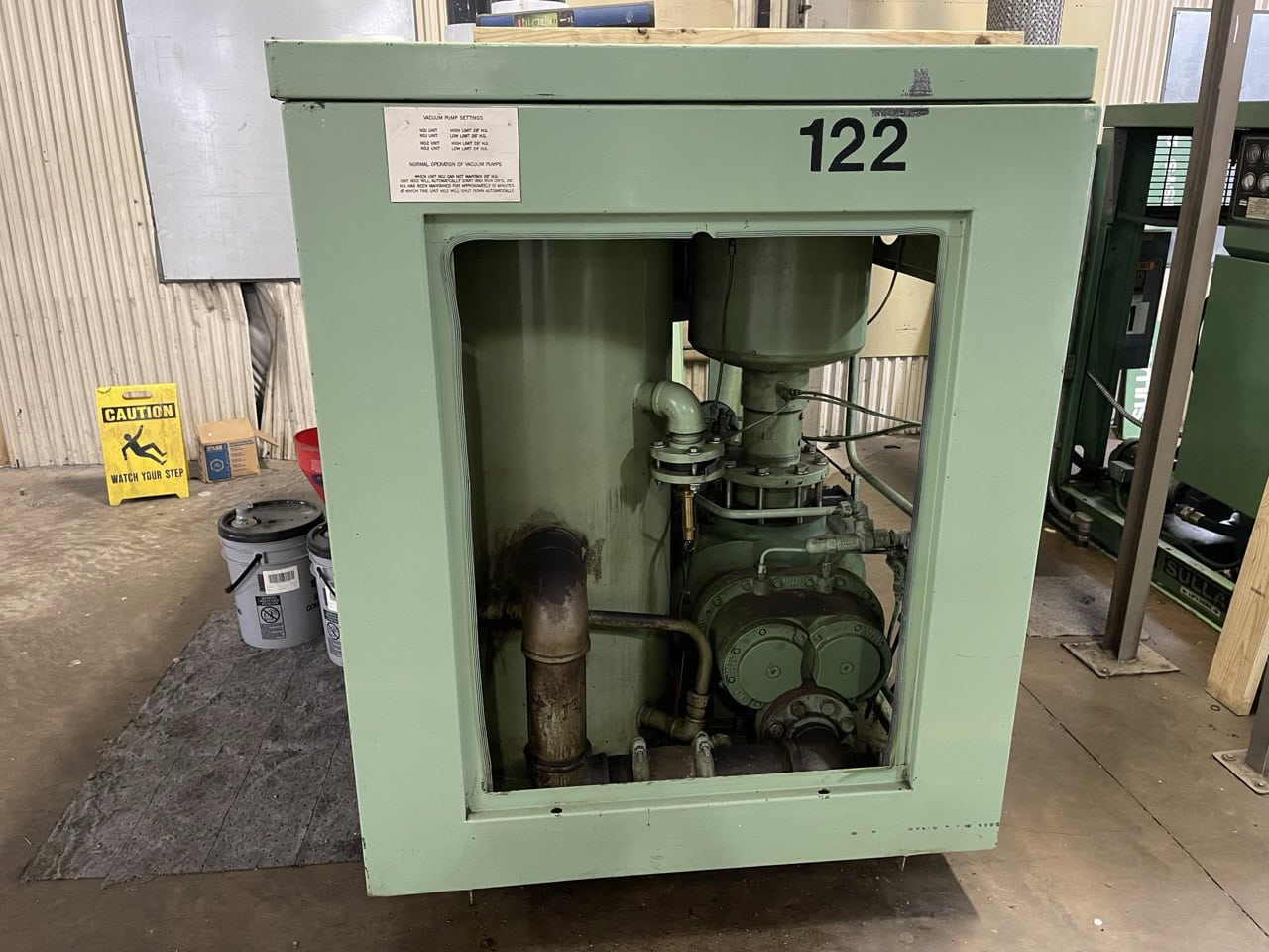 60 Hp. Sullair RSVS 20-60A Rotary Screw Vacuum System, 2012 - Image 2