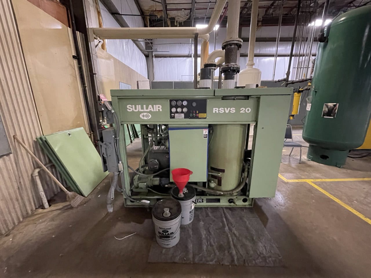 60 Hp. Sullair RSVS 20-60A Rotary Screw Vacuum System, 2012 - Image 4