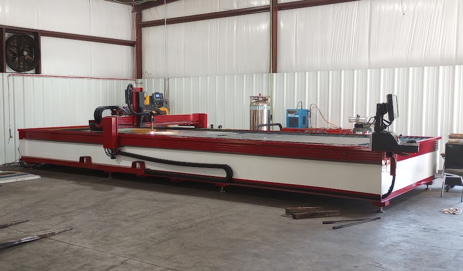 8' x 25' GenX CNC Plasma, 2024 - 400 amp Kjellberg Power supply