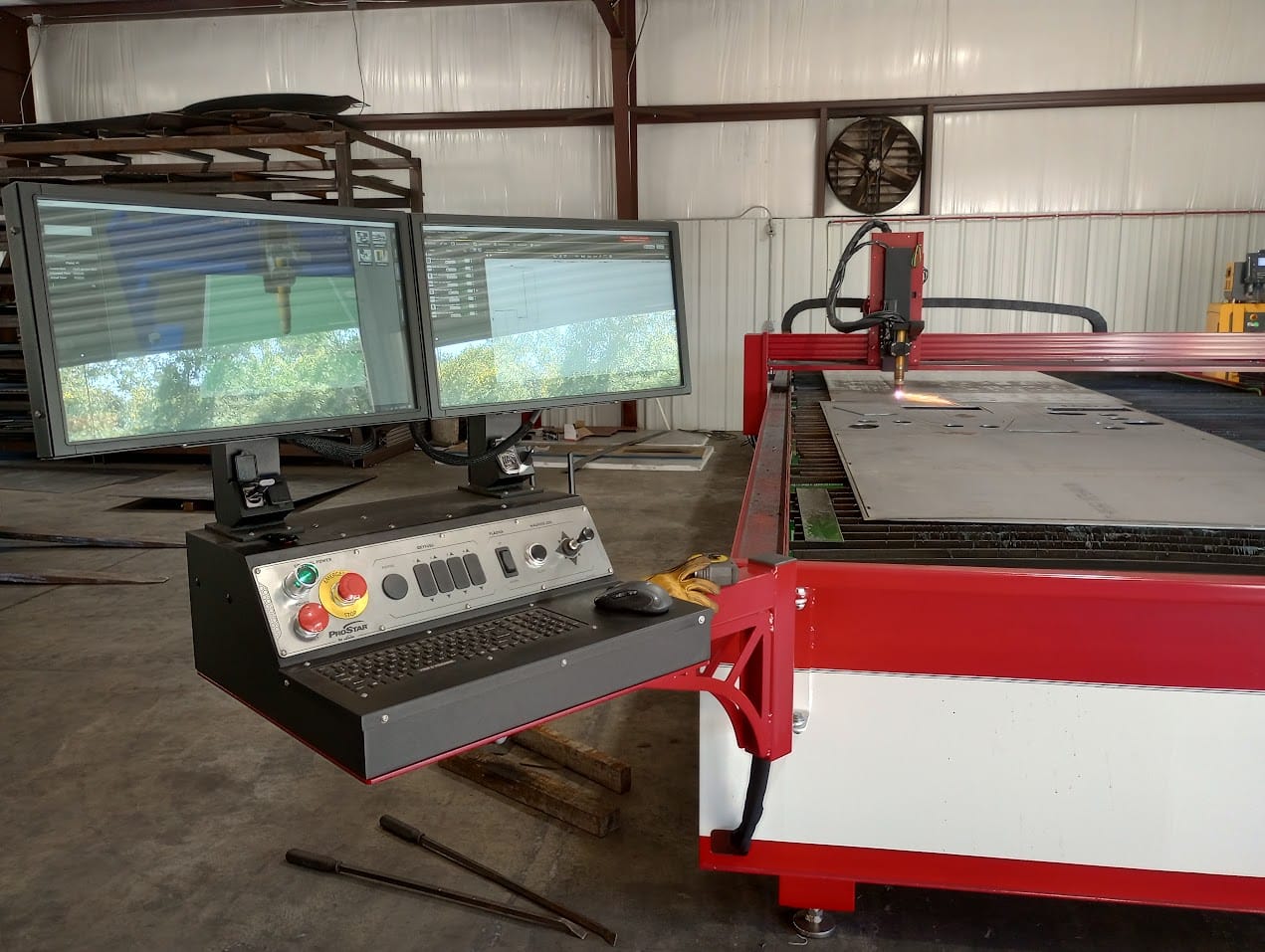8' x 25' GenX CNC Plasma, 2024 - 400 amp Kjellberg Power supply - Image 6