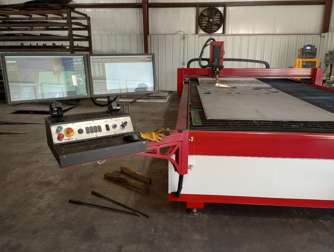 8' x 25' GenX CNC Plasma, 2024 - 400 amp Kjellberg Power supply - Image 7