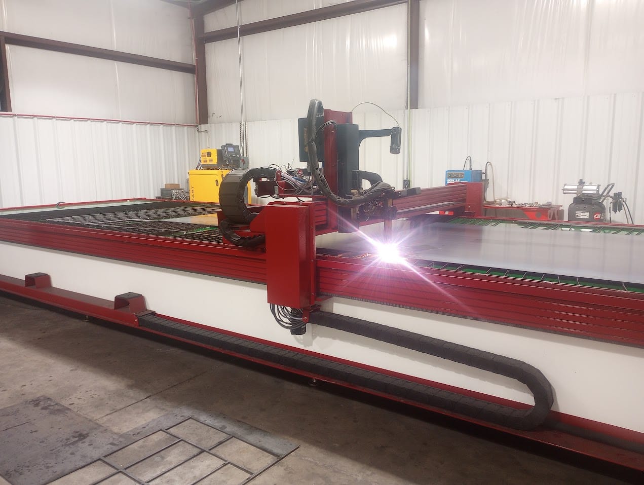 8' x 25' GenX CNC Plasma, 2024 - 400 amp Kjellberg Power supply - Image 11
