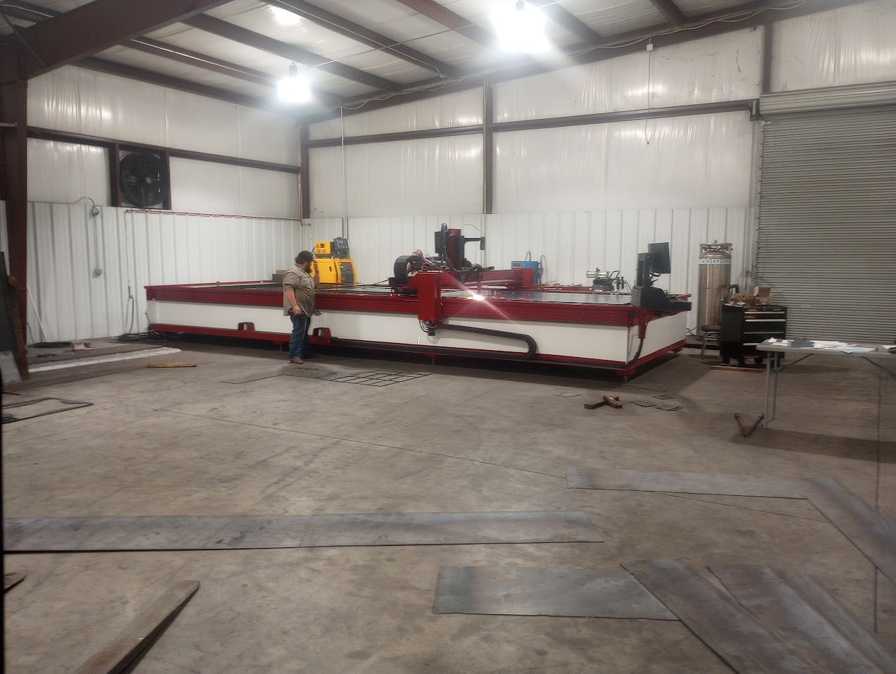 8' x 25' GenX CNC Plasma, 2024 - 400 amp Kjellberg Power supply - Image 12