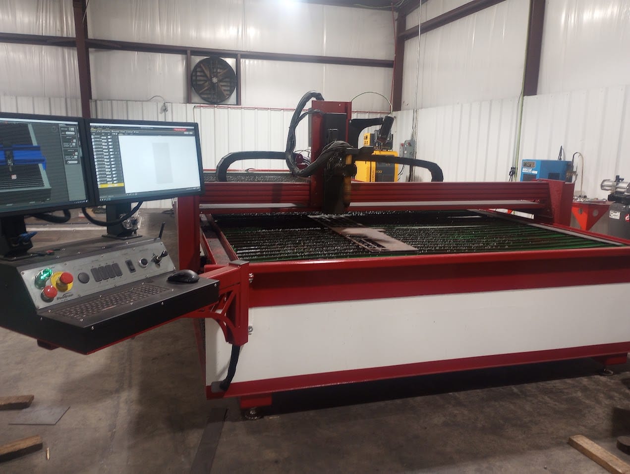 8' x 25' GenX CNC Plasma, 2024 - 400 amp Kjellberg Power supply - Image 13