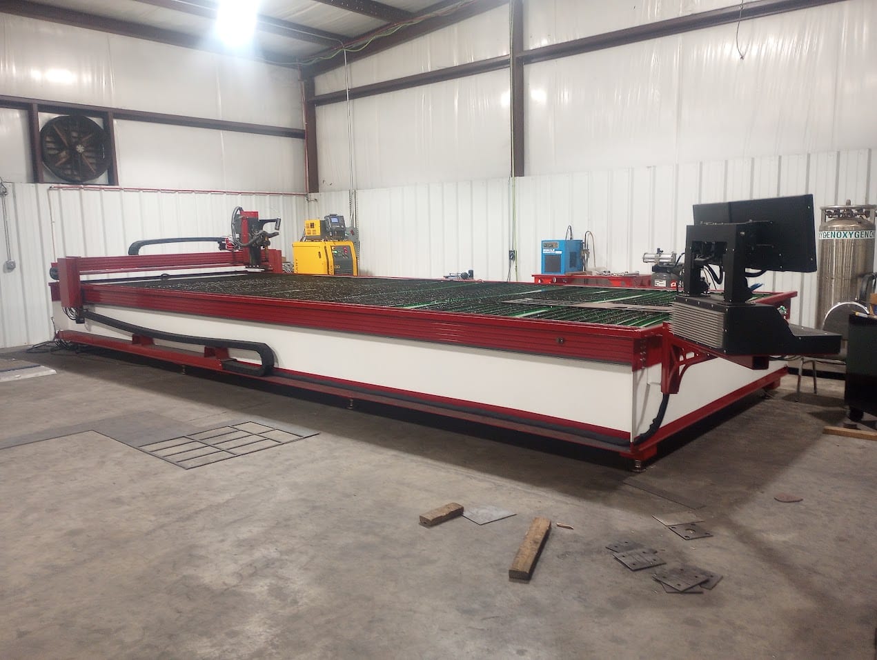 8' x 25' GenX CNC Plasma, 2024 - 400 amp Kjellberg Power supply - Image 15