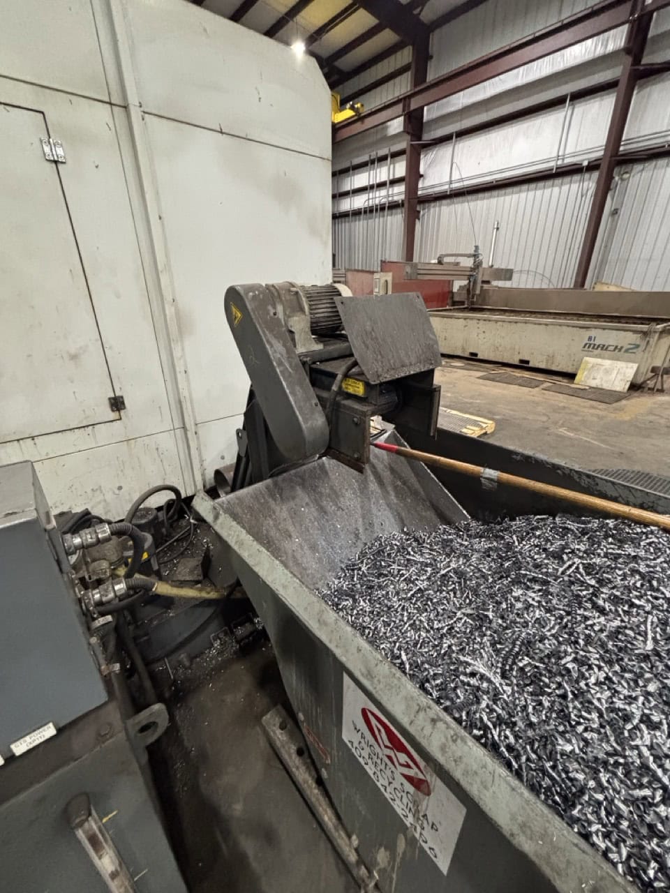 Vision Wide NF-3226 Bridge Mill, 2015 - 50 Taper, Under Power, Ready to Inspect - Image 14