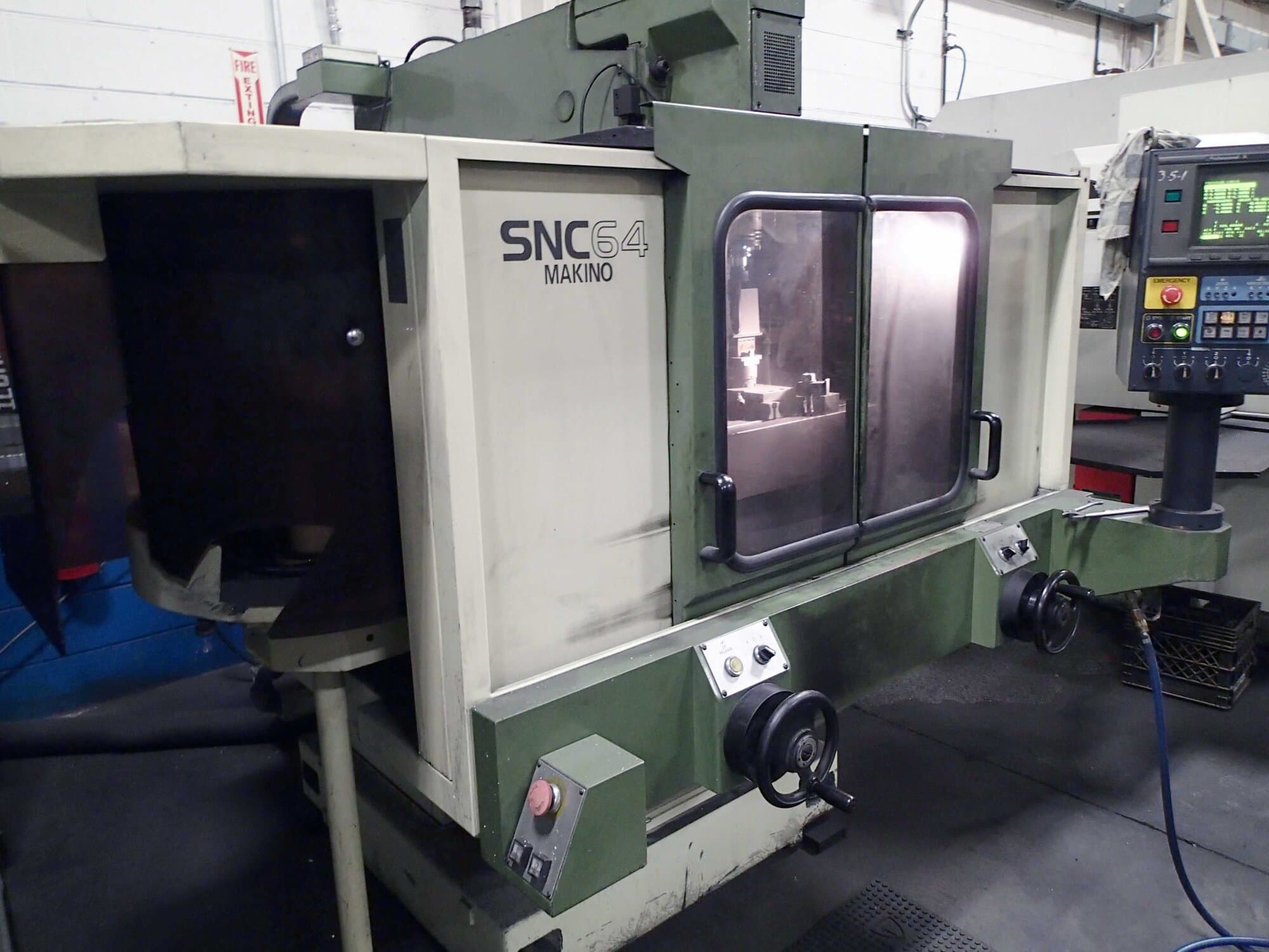 Makino SNC64-A15 Graphite Mill VMC, 1996 - Video Available - Image 8