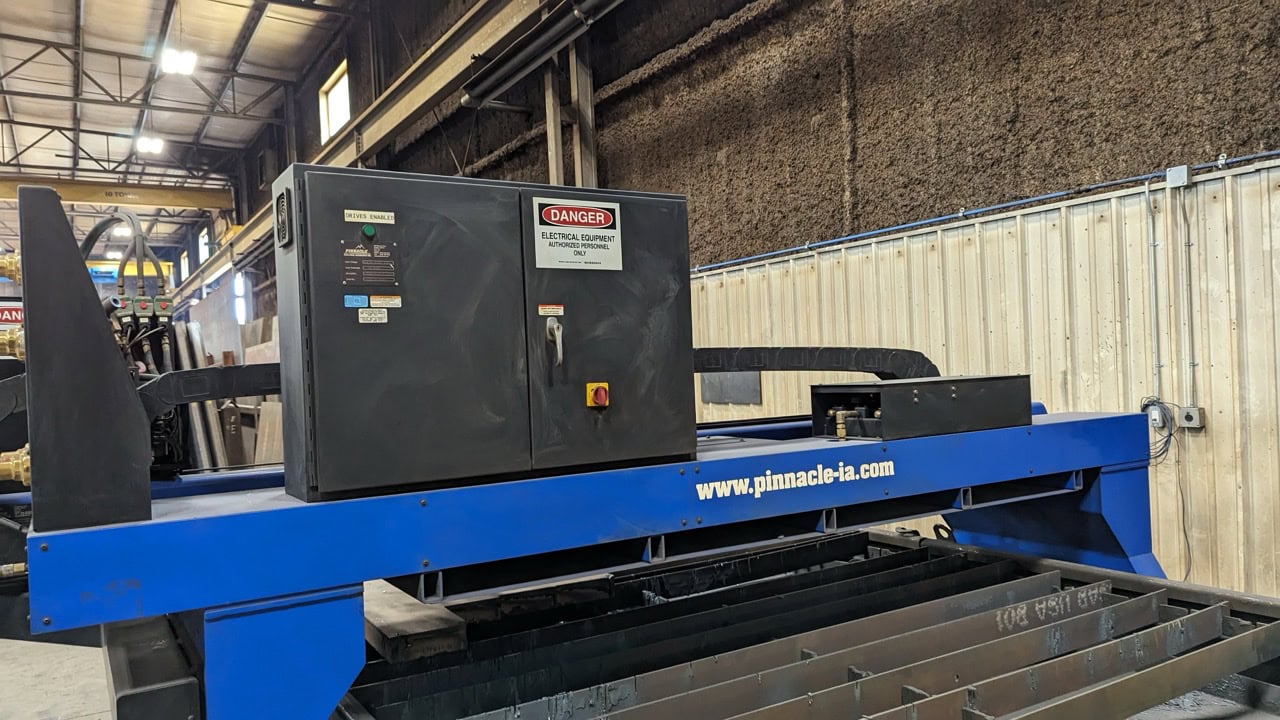 8' x 24' Pinnacle DSG ShapeWizard Oxyfuel - Plasma Cutting System, 2015 - Image 5