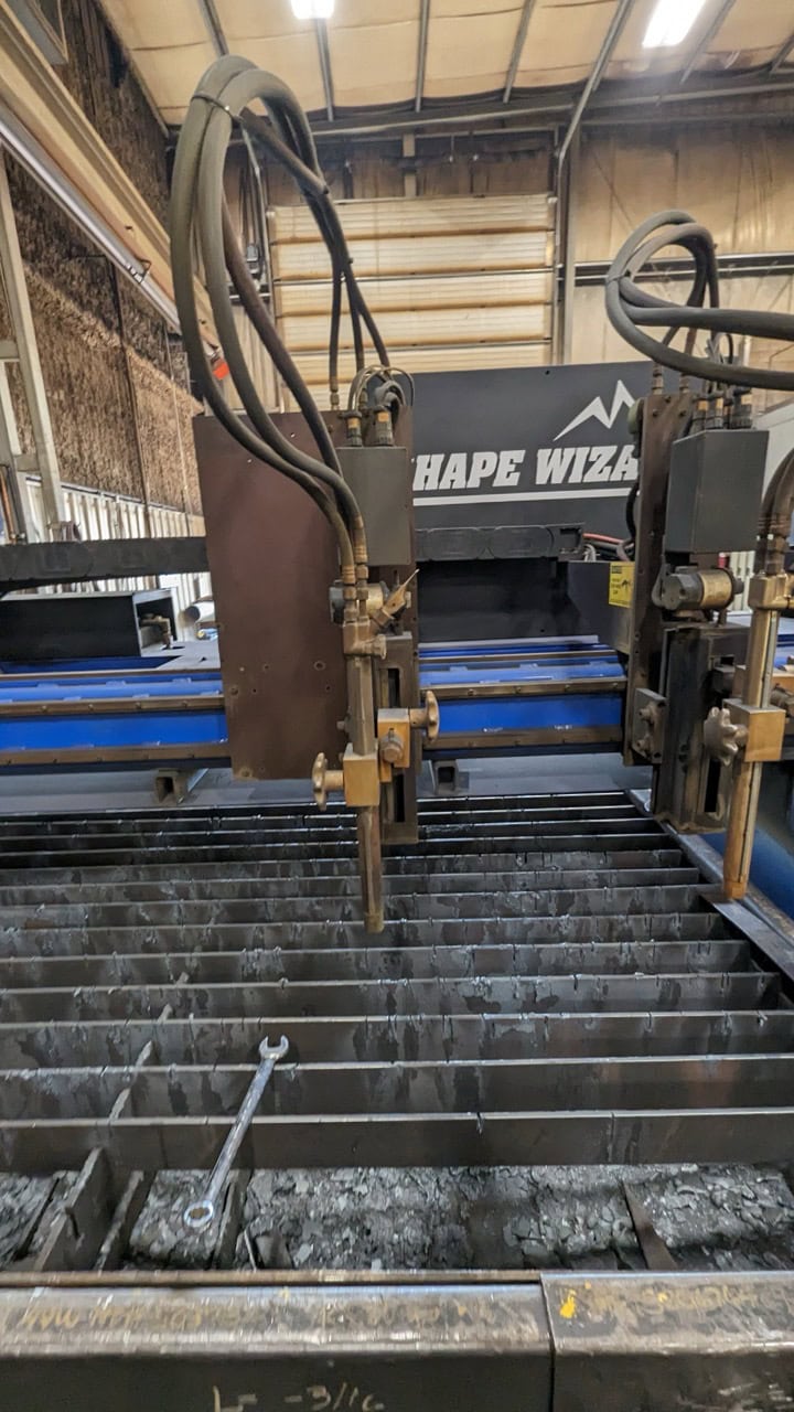 8' x 24' Pinnacle DSG ShapeWizard Oxyfuel - Plasma Cutting System, 2015 - Image 8