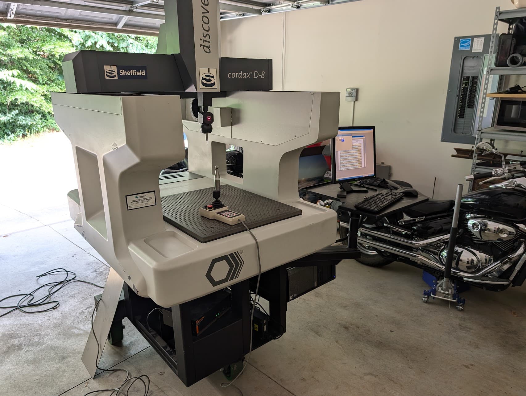Sheffield Discovery III D8 CMM, 2008 - PC-DMIS, Renishaw PH10T Probe - Image 2