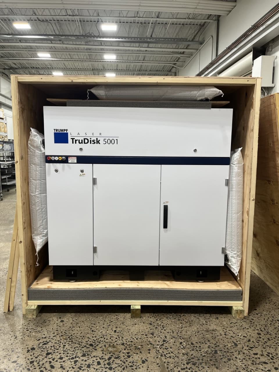 5000 Watt Trumpf TruLaser 5030 fiber, 2015 - REFURBISHED, TruDisk 5001, 15,500 Beam on Hours, Nozzle Changer, LMC Ready - Image 5