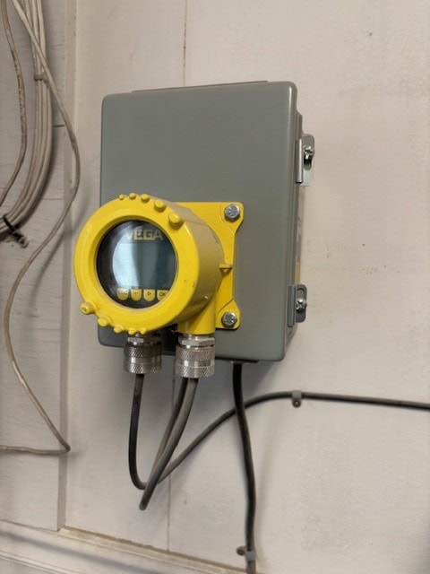 10,000 Gallon Stainless Steel Mixing Tank - 5/10 HP 2 Speed Moduflex Turbine Agitator - Image 4