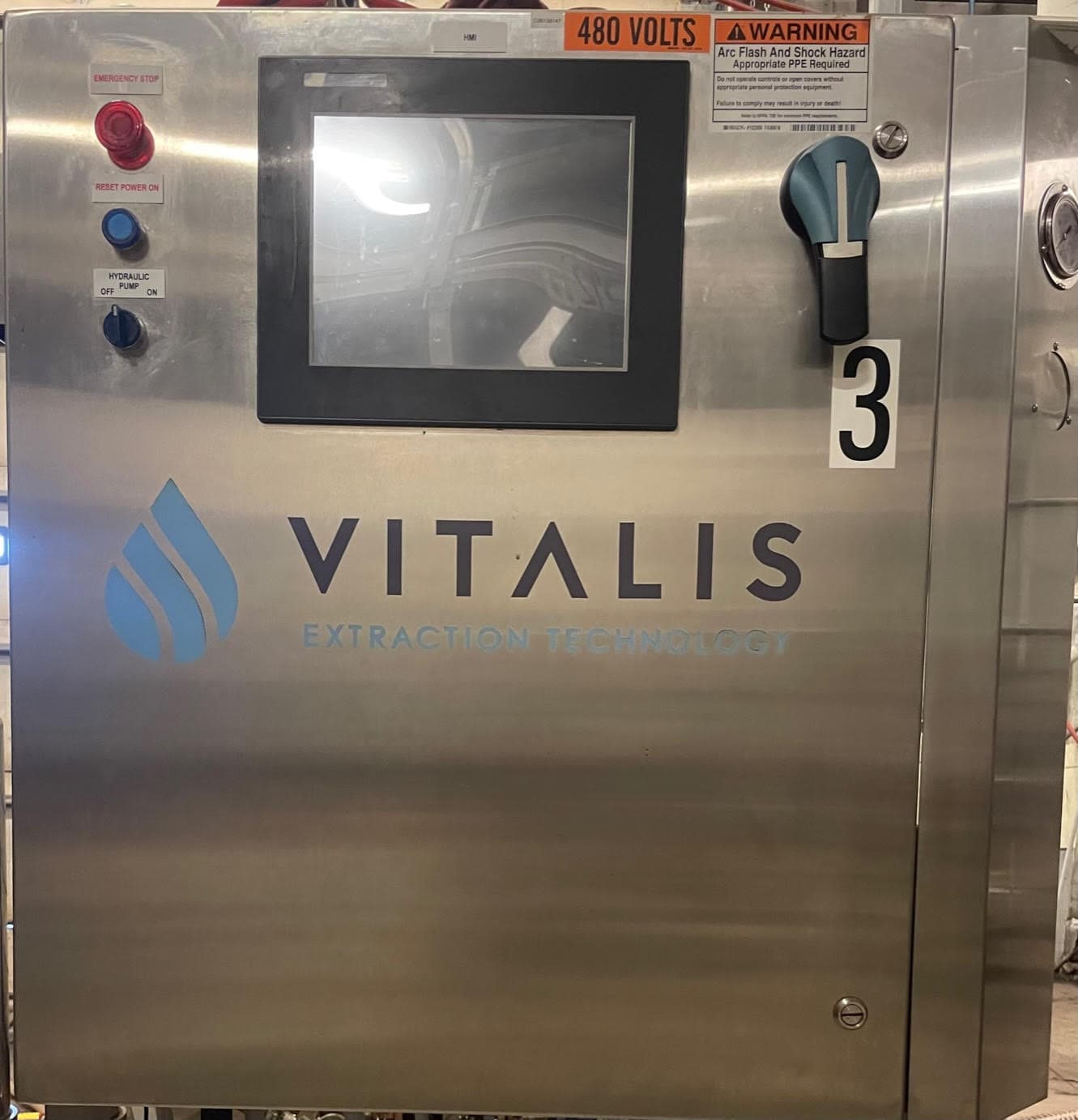 Turnkey Vitalis R-200-H Extraction System with KeepRite Condensing Unit and Support Modules - Image 3