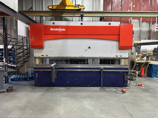 220 Ton x 13' Bystronic PR 200 CNC Hydraulic Press Brake, 2005