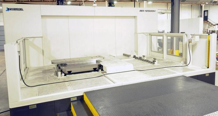 Okuma MA-12500H CNC Horizontal Machining Center, 2014 - Through Spindle Coolant; Two Pallet Changer - Image 5