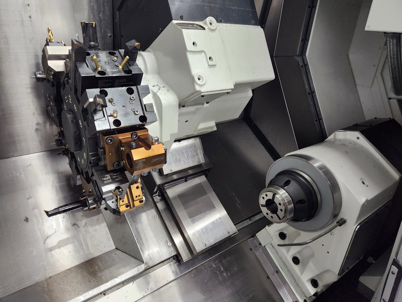Okuma LB-3000 EXII MYW CNC Lathe, 2023 - Big Bore, Sub Spindle, Live Tooling, Parts Catcher - Image 2