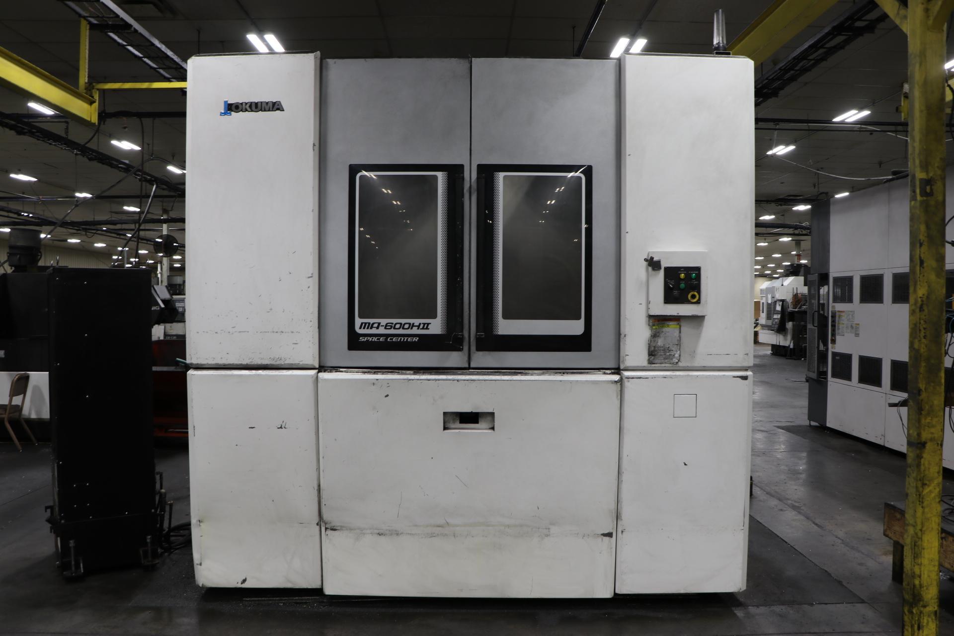 Okuma MA-600HII CNC Horizontal Machining Center, 2019 - Chip Conveyor, Through Spindle Coolant