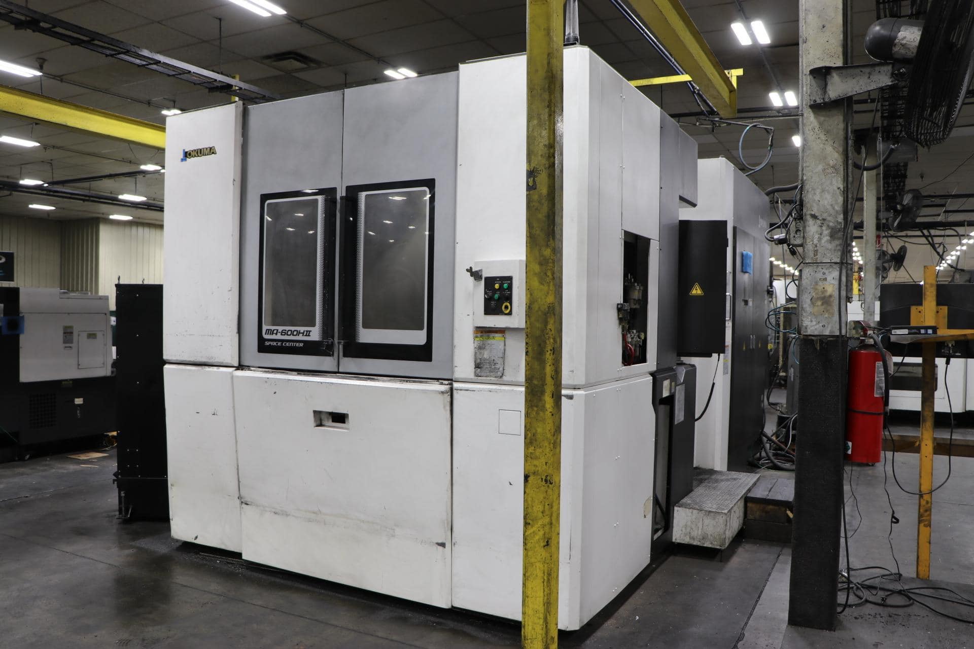 Okuma MA-600HII CNC Horizontal Machining Center, 2019 - Chip Conveyor, Through Spindle Coolant - Image 2