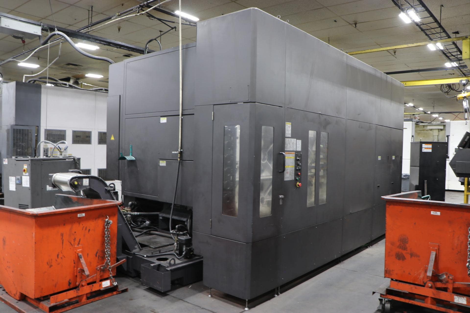 Okuma MA-600HII CNC Horizontal Machining Center, 2019 - Chip Conveyor, Through Spindle Coolant - Image 4