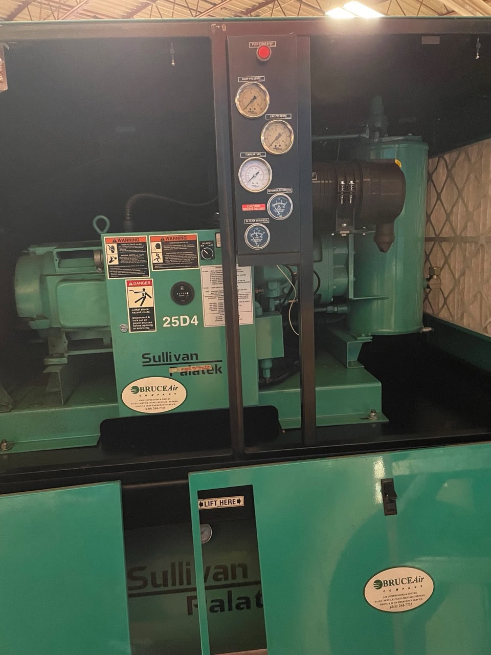 25 HP Sullivan-Palatek 25D4J Rotary Screw Air Compressor, 2004 - Image 3