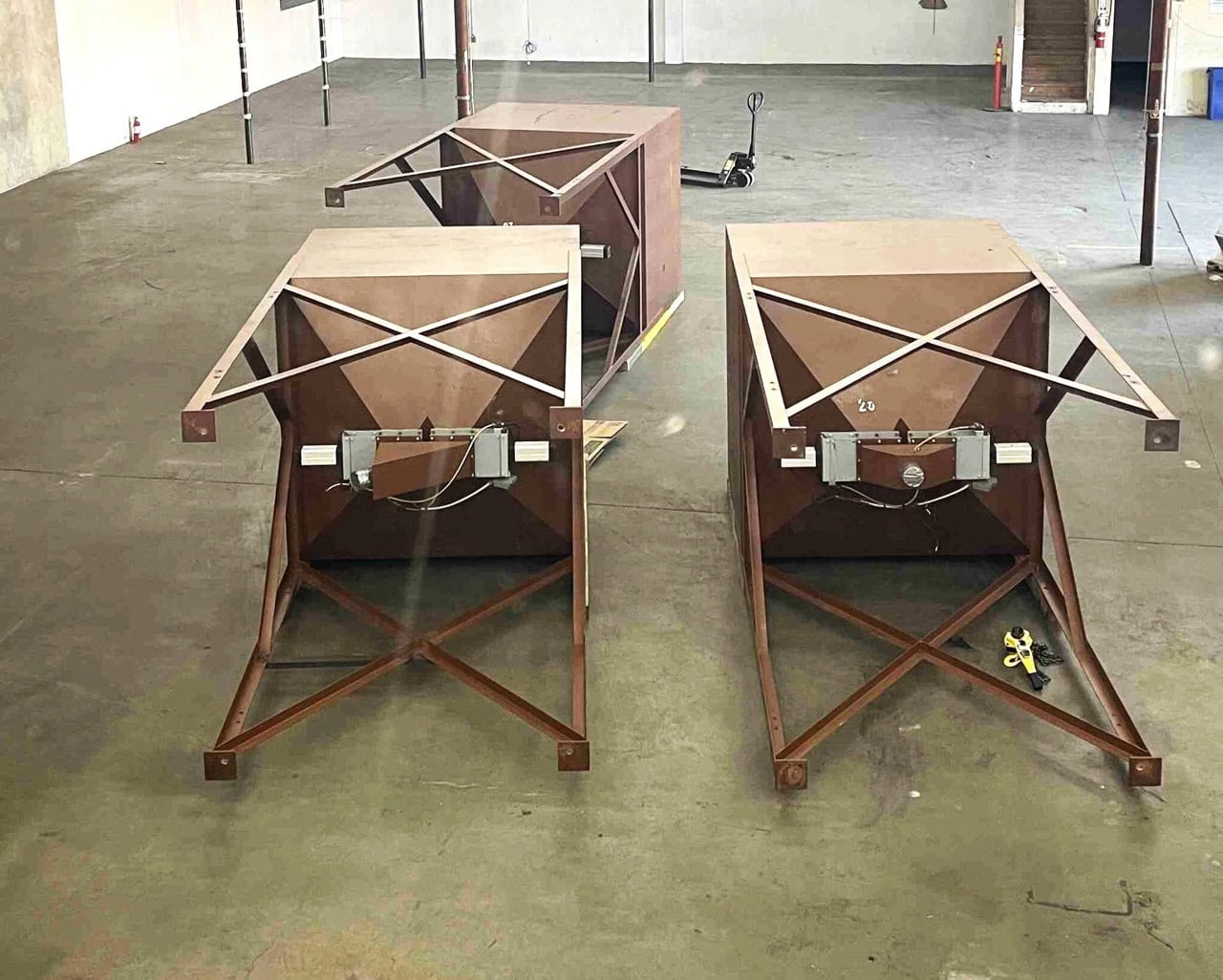 207 Cubic Foot Carbon Steel Storage Silos, 2018 - 3 Available - Image 3