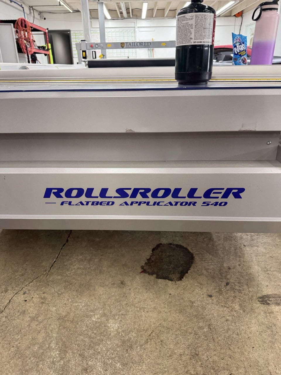 ROLLSROLLER 540/170 Premium Flatbed Applicator, 2021 – 64" Wide LED Laminating Table, 1290 SQ FT/HR Output - Image 3