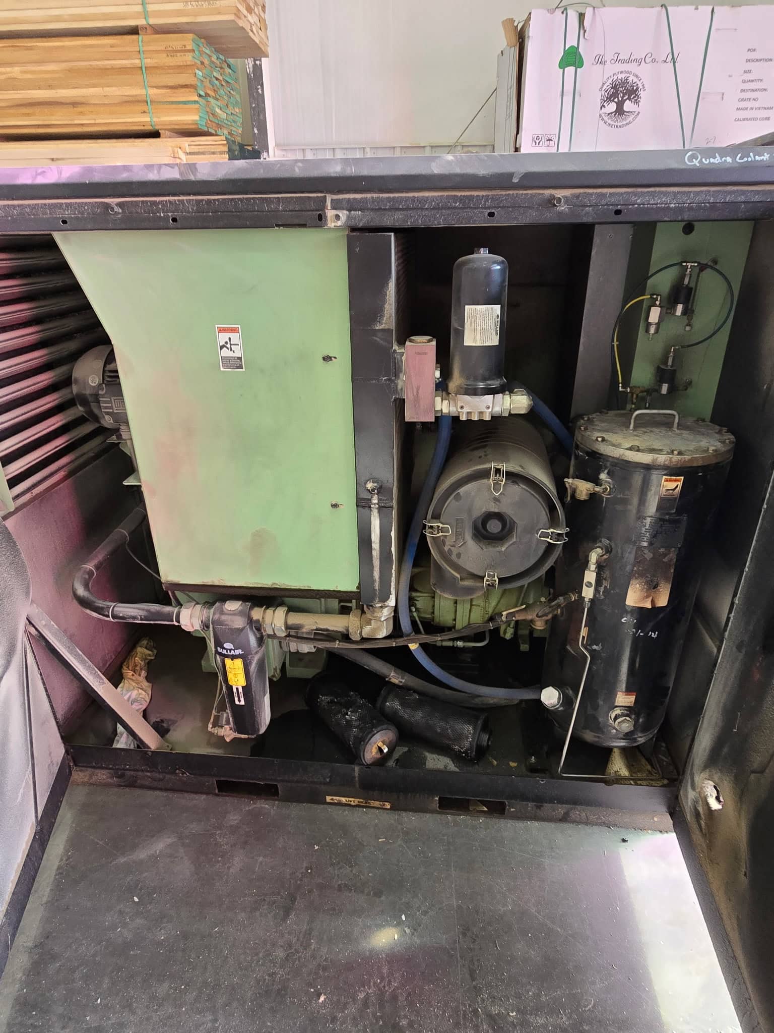 100 HP Sullair 7509V AC Rotary Screw Air Compressor, 2013 - Image 4