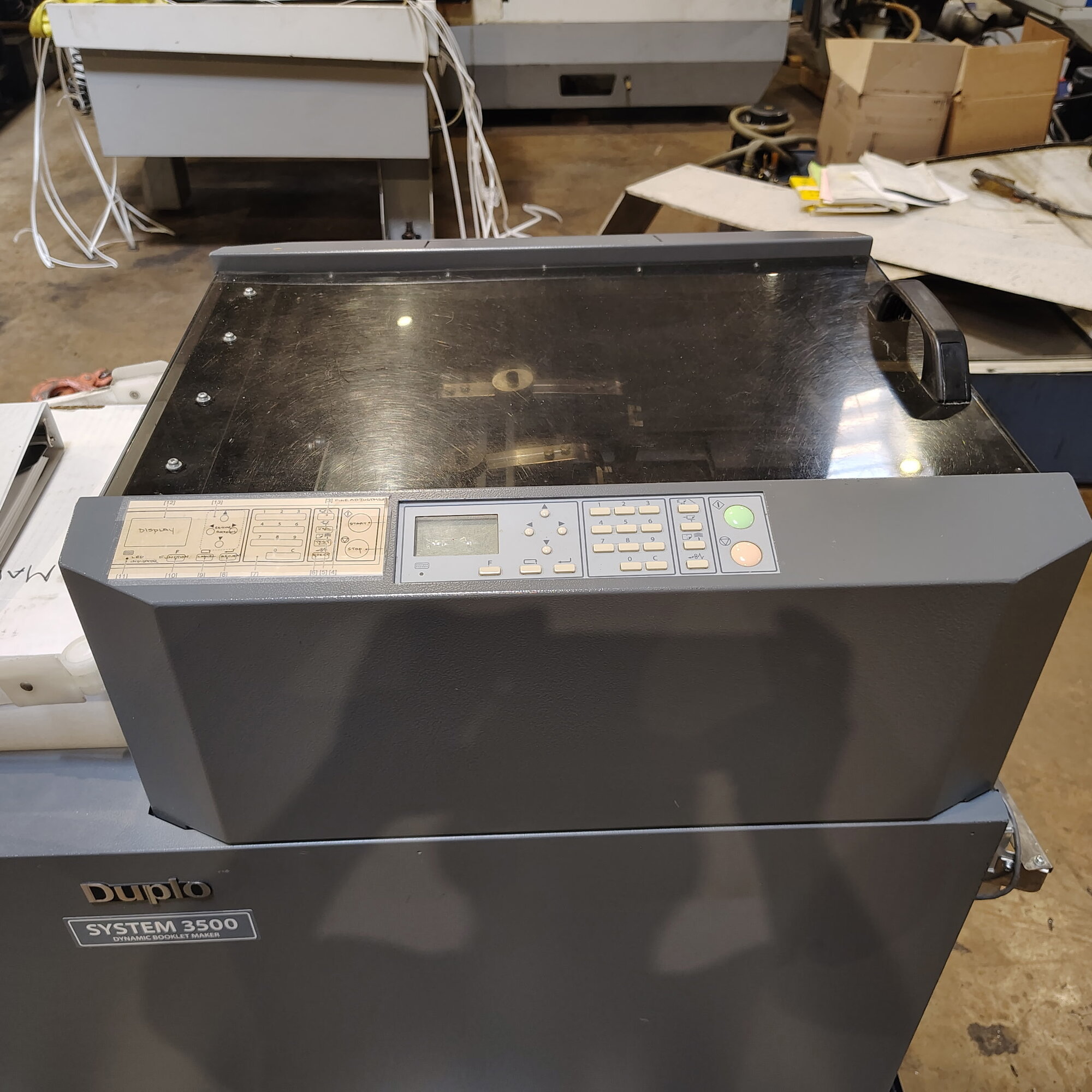 Duplo System 3500 Booklet Maker; 2011 w/ 445 Creaser & Feeder; 2018 - Fully Automated - Image 5