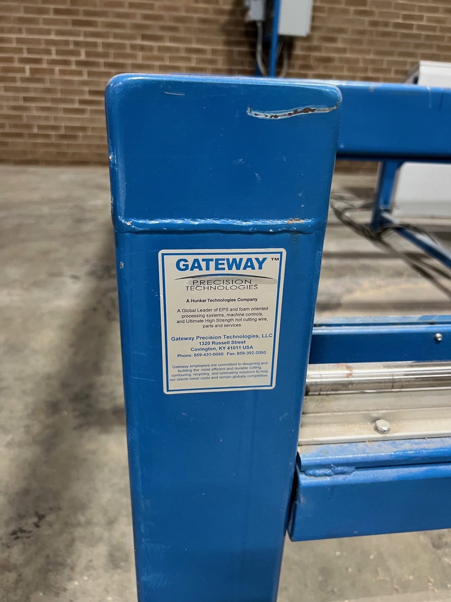 Gateway GP5000-8-1 Hot Wire CNC Contour Cutter, 2015 – EPS Foam, 480V Control, Clean Unit - Image 6