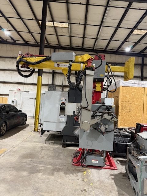 Novarc Cobot Pipe Spool Welder, 2013 - SWR w/ PowerWave R500 + STT, Floor-Mounted