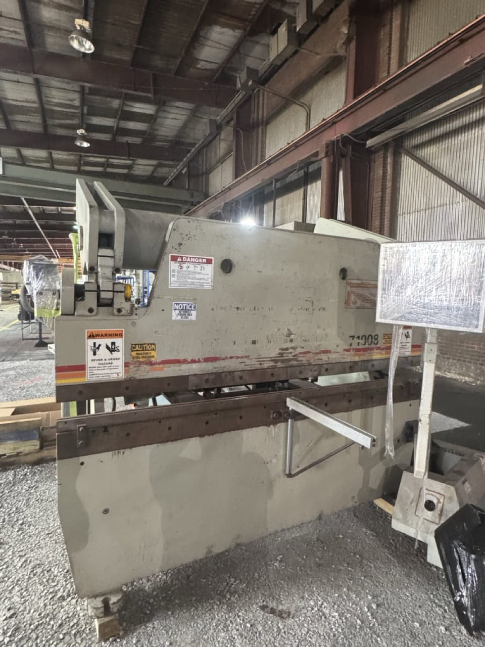 100 Ton x 8' Accurpress 71008 Press Brake, 2003 - Image 2