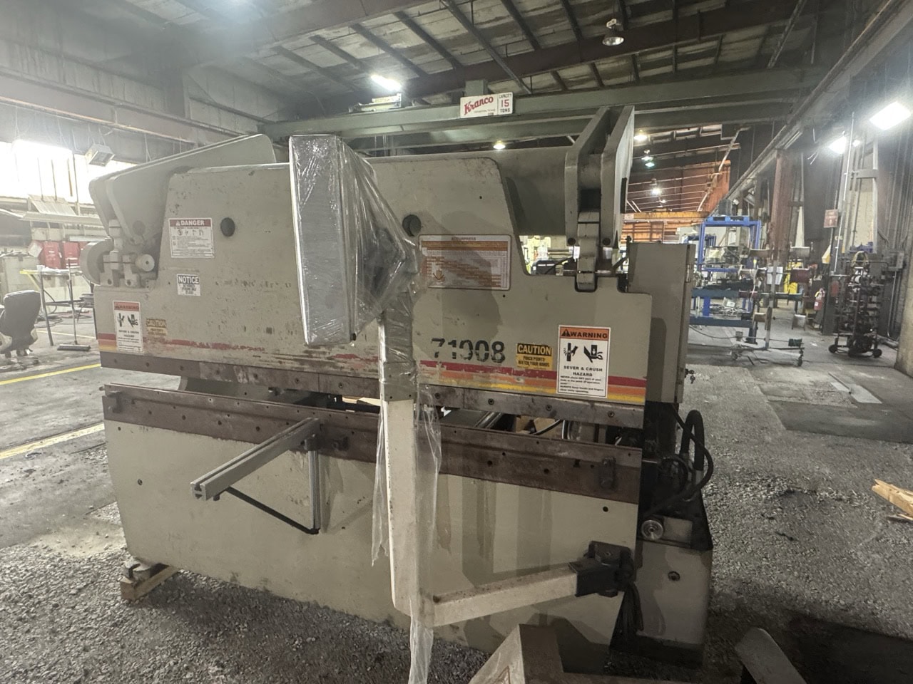 100 Ton x 8' Accurpress 71008 Press Brake, 2003 - Image 13