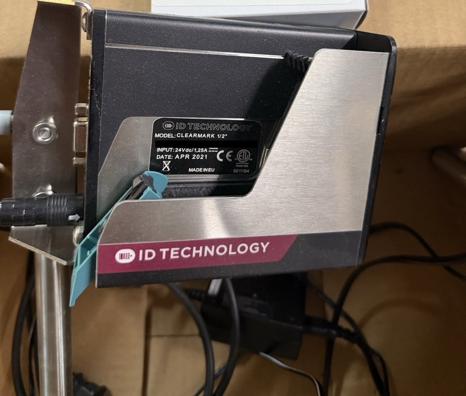 ID Technology ClearMark 1/2" CPQ-Inkjet TIJ Thermal Ink Jet Printer - Never Used, Still in Original Packaging, 2021 - Image 2