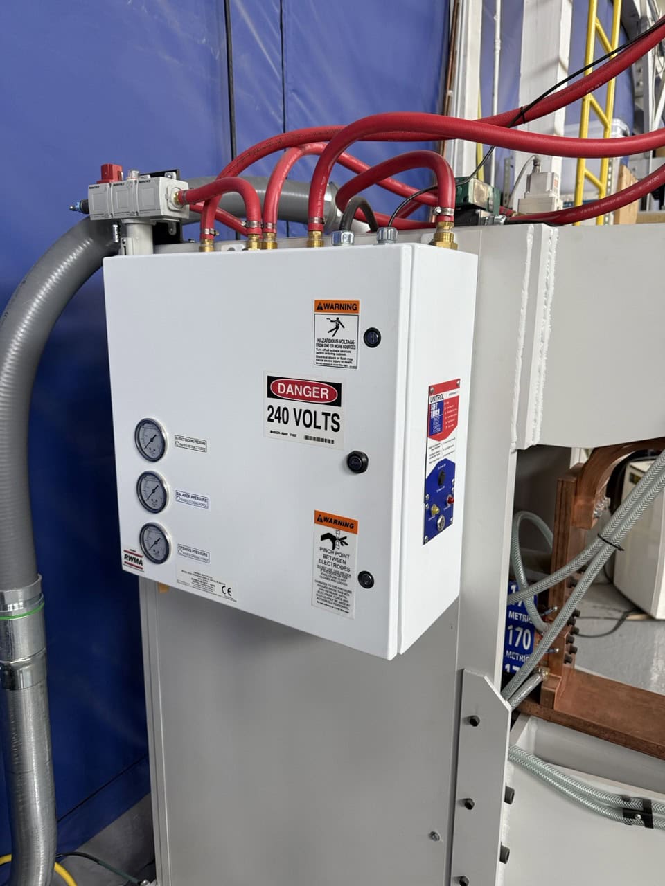 170 kVA Spot Weld Inc P2-MF-170-18-463 Press Projection Spot Welder, 2024 - Image 4