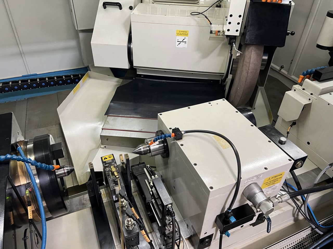 Zema Numerika GH-1000 CNC Cylindrical Grinding Machine, 2018 - Tailstock, Fanuc 0i TD, Dressing Spindle - Image 9