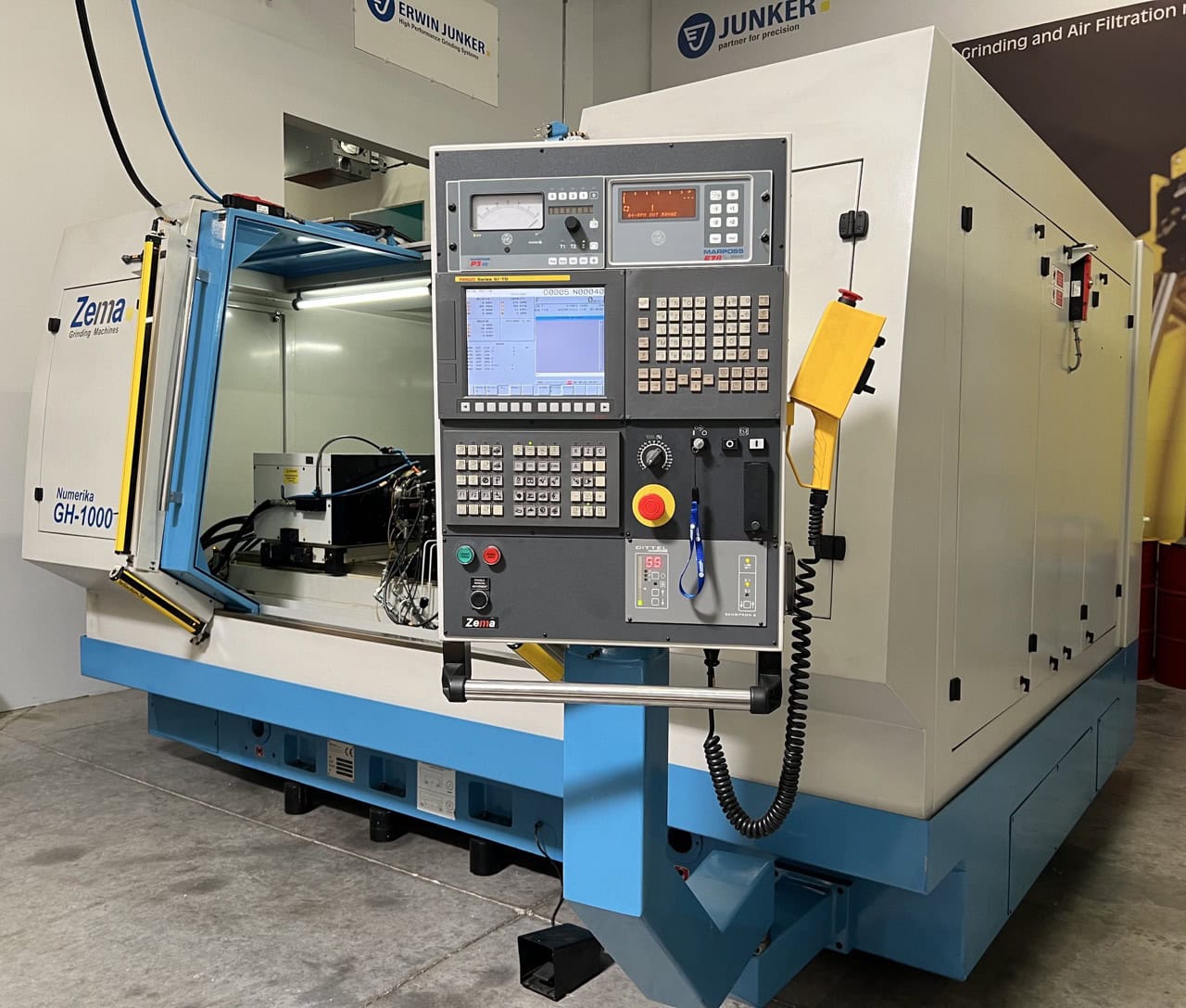 Zema Numerika GH-1000 CNC Cylindrical Grinding Machine, 2018 - Tailstock, Fanuc 0i TD, Dressing Spindle - Image 15