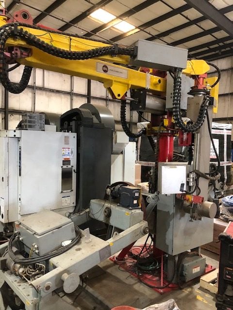Novarc Cobot Pipe Spool Welder, 2013 - SWR w/ PowerWave R500 + STT, Floor-Mounted - Image 8