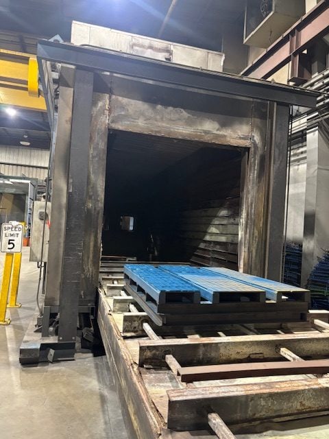 750° Advanced Process Equipment Car Bottom Oven, 2002 - Image 2