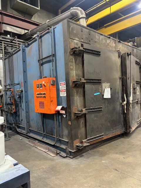 750° Advanced Process Equipment Car Bottom Oven, 2002 - Image 3
