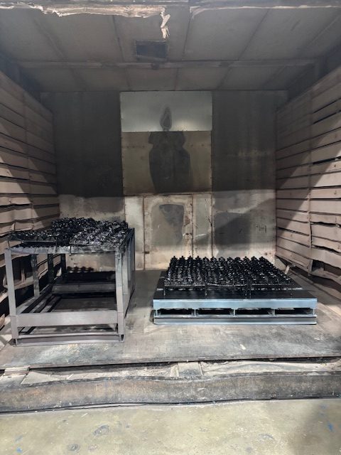 750° Advanced Process Equipment Car Bottom Oven, 2002 - Image 6