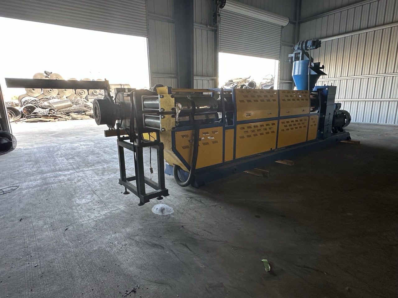 Dalian SJ130/31 Single Screw Granulation Line – 130mm, 160kW, Full Water Ring System, Complete Line - Image 2