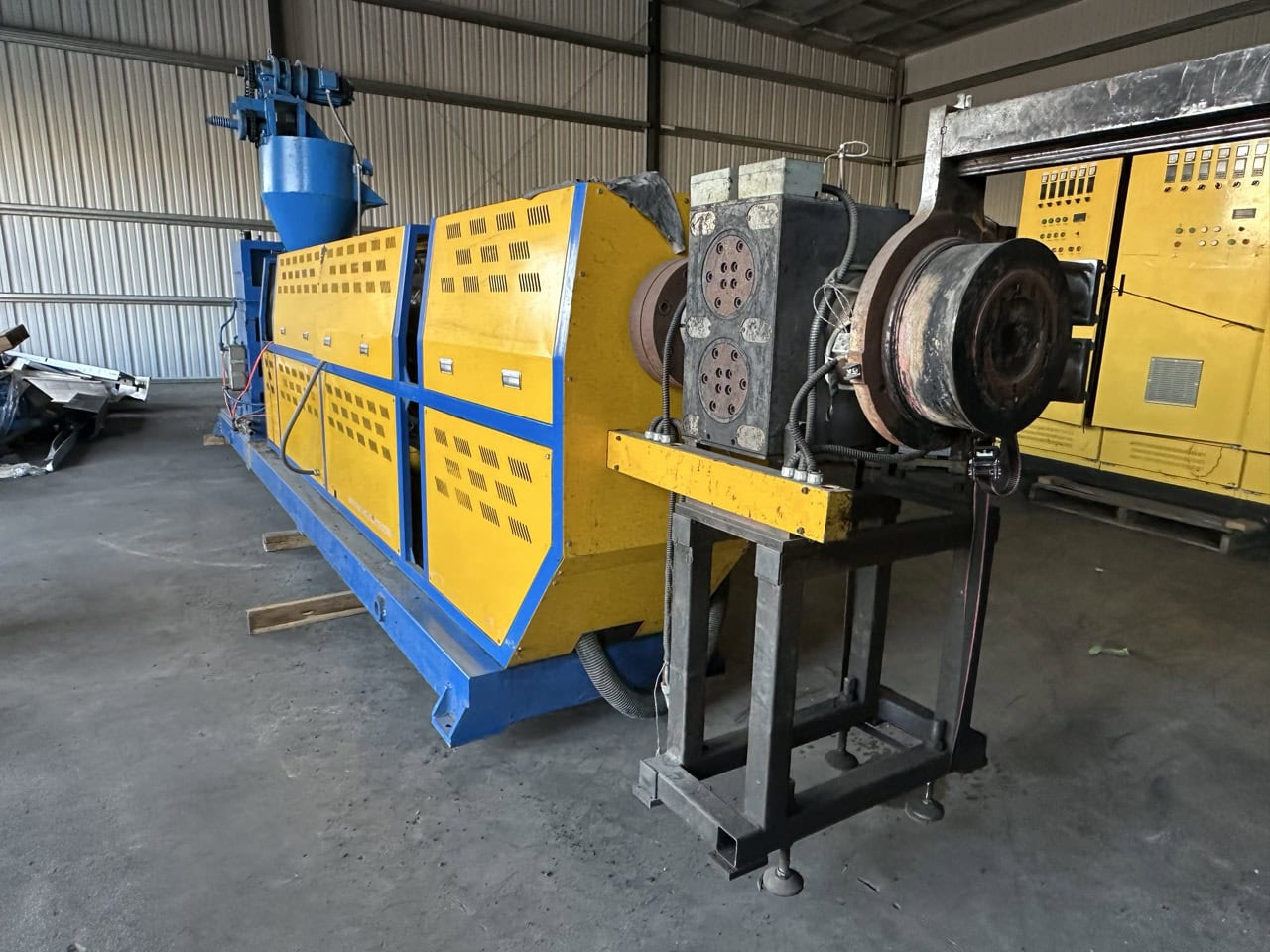 Dalian SJ130/31 Single Screw Granulation Line – 130mm, 160kW, Full Water Ring System, Complete Line - Image 3