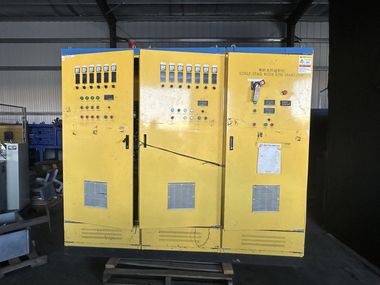 Dalian SJ130/31 Single Screw Granulation Line – 130mm, 160kW, Full Water Ring System, Complete Line - Image 4