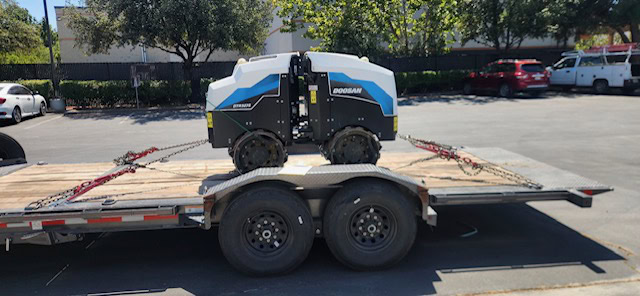 Doosan DTR3275 Trench Roller, 2023 – Remote Controlled, 32”/24” Drum, Diesel - Only 4.5 Hours!