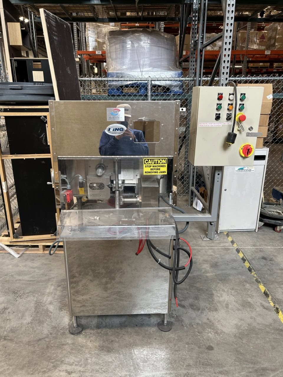 CapPlus CF100RU Capsule Filler – 3-Phase, 220 V Industrial Capsule Filling Component (Made in England, 2003)