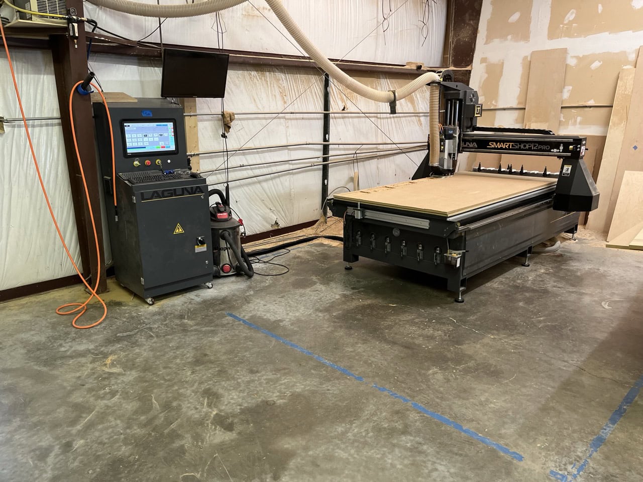 4' x 8' Laguna SmartShop II Pro CNC Router, 2024