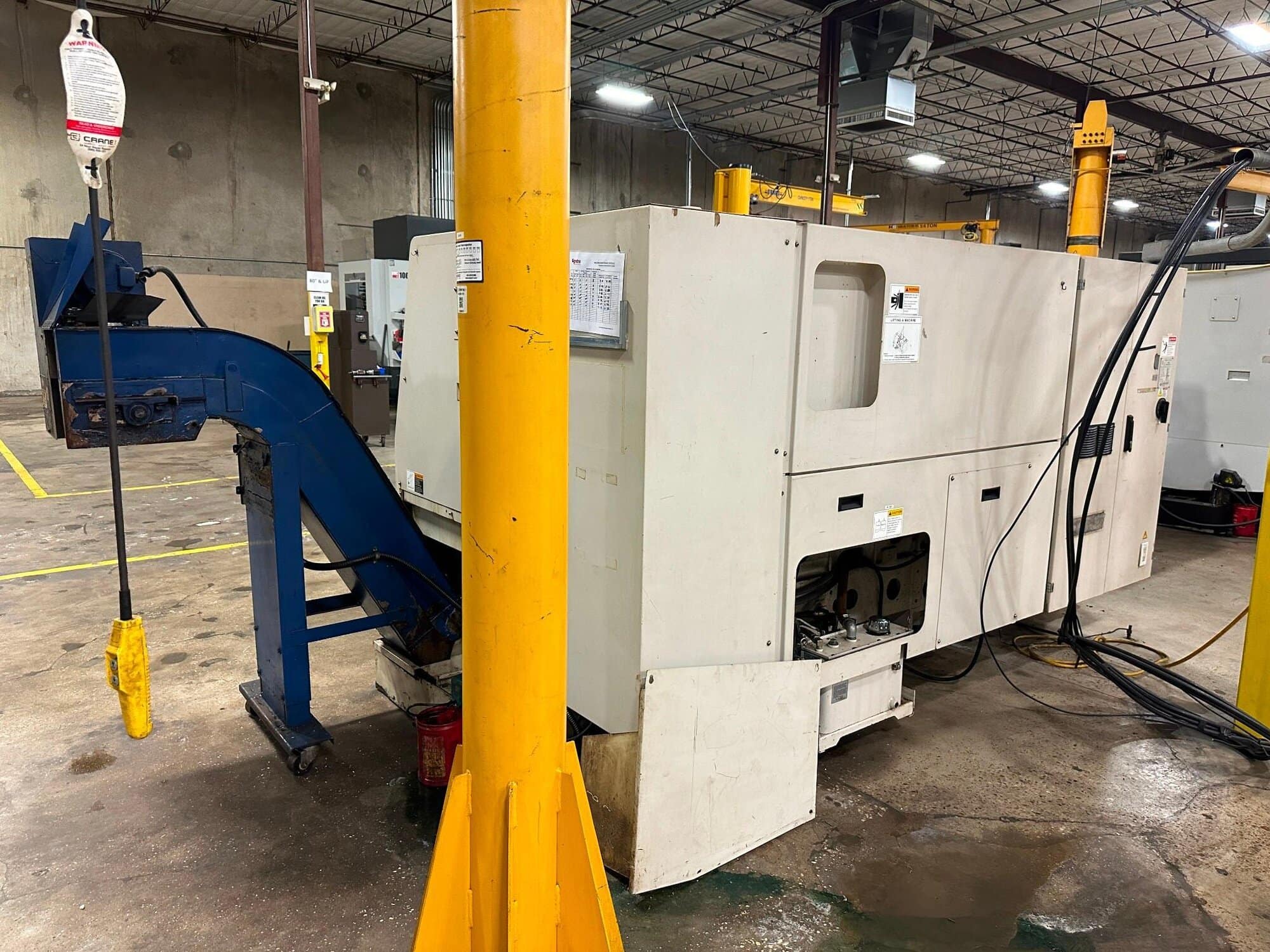 Doosan Daewoo Puma 300C CNC Lathe, 2005 - 15" Chuck, Chip Conveyor, Programmable Tailstock - Image 14