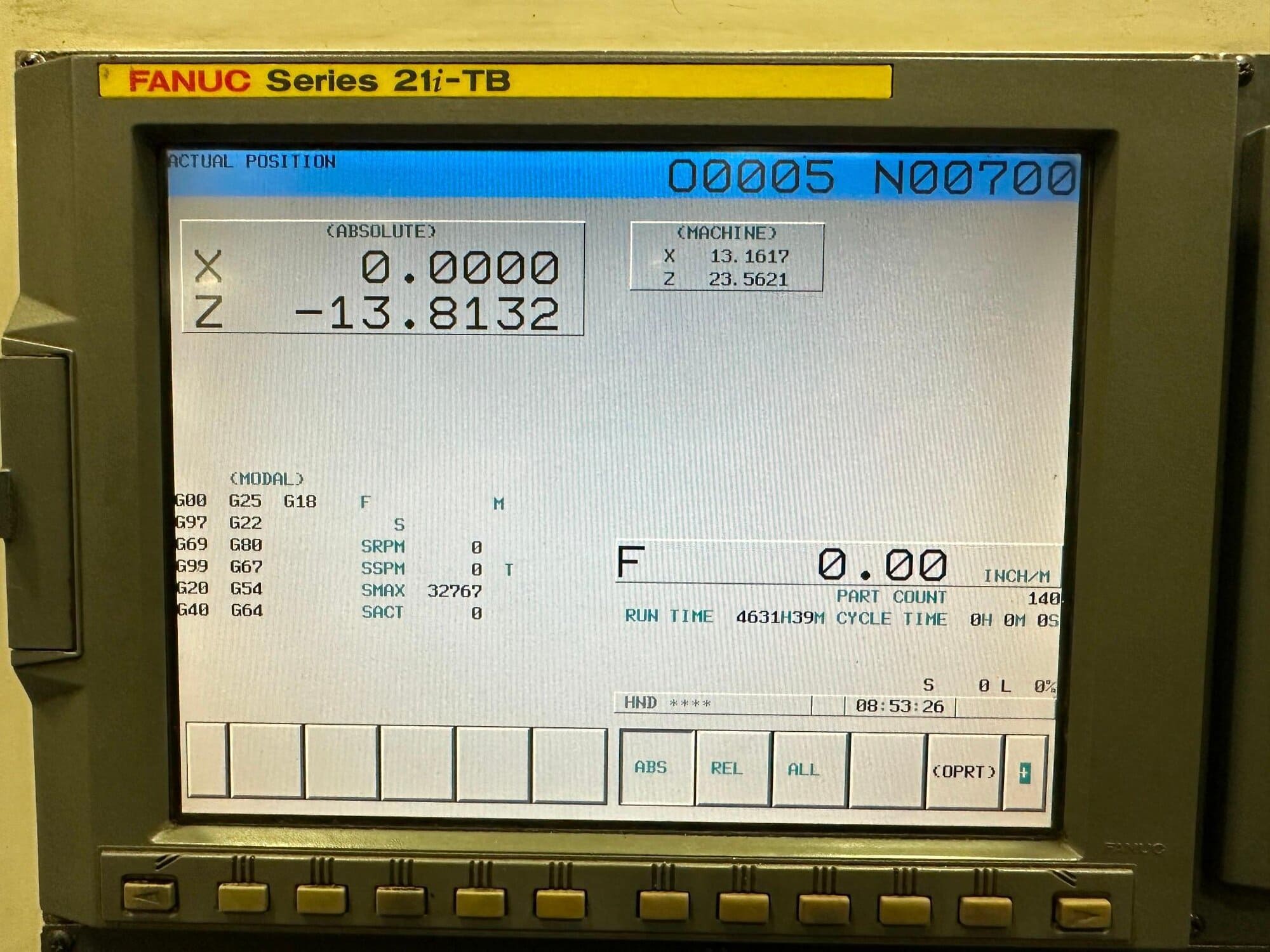 Doosan Puma 300LC CNC Lathe, 2006 - Low Hours, 15" Chuck, Chip Conveyor, Programmable Tailstock, Presetter - Image 18