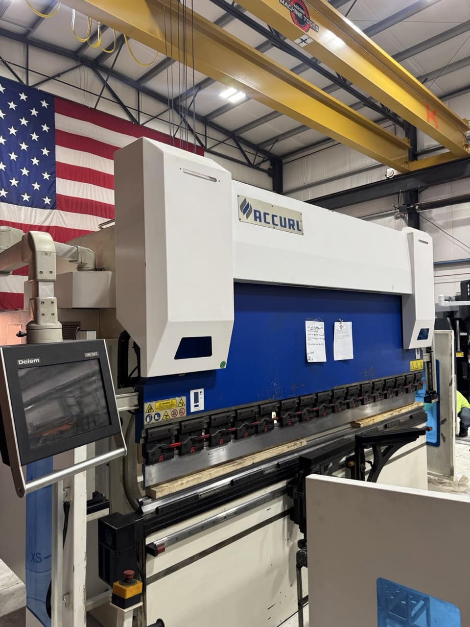 10' x 195 Ton Accurl GeniusPro CNC Brake, 2020 - 5 axis gauge - Image 2